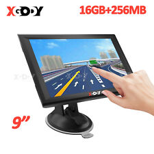 9 Inch Large Screen Caravan Motorhome Sat Nav Truck LGV GPS Navigation XGODY X4