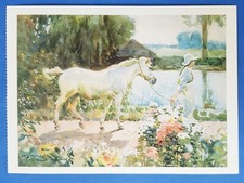 Postcard Sir Alfred Munnings