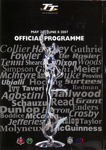 2007 isle man centenary - ~, of