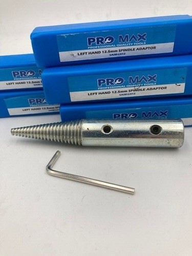 Tapered spindle adapter - tapered, left