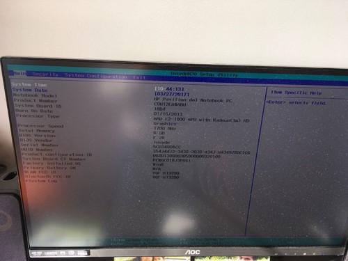 Dm1 4300sa motherboard - hp, dm1-4300sa