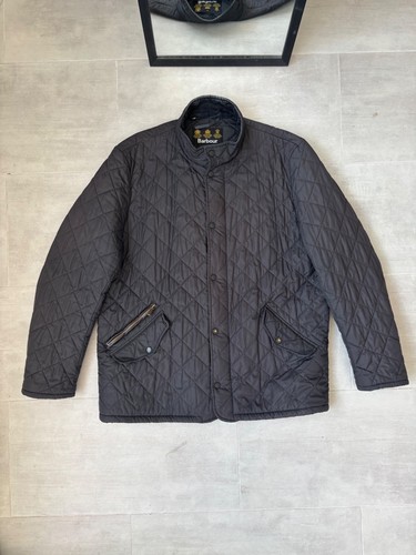 Barbour quilted jacket - jacket, black