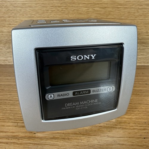 Vintage sony icf - sony, icf-c113l