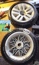 Mobility Scooter Solid Rear Wheels Black 215 x70 Sku 4358 Bore15mm