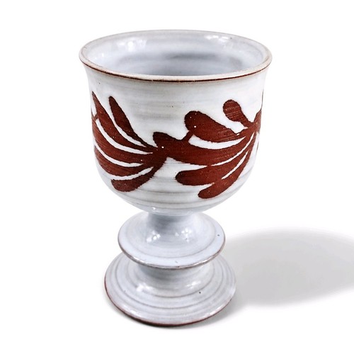 Studio pottery goblet chalice - studio,