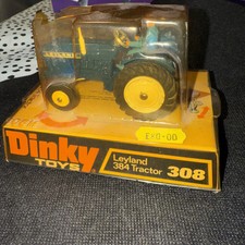 Vintage dinky tractor - vintage, on