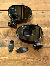 Chrome door wing Mirror set Mazda MX5 mk1 Eunos l/h r/h pair MX-5 mirrors