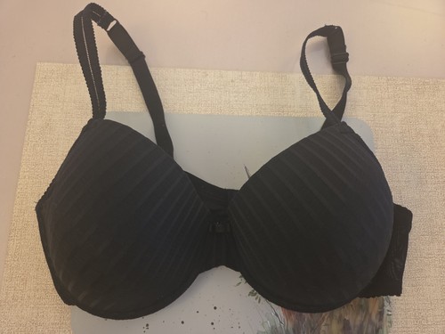 Black wired bra - black,