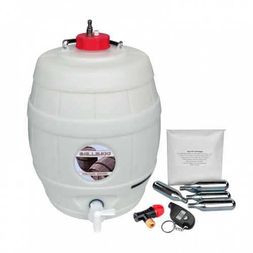 Pressure barrel homebrew beer - pressure,