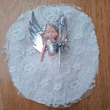 Vintage Mid Century 50s 60s Fairy Christmas Tree Topper Wand Dibro 