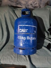 Old Used Empty Calor Gas Blue 15kg Butane Gas Bottle