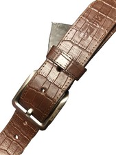 Mens Diesel Brown Leather Belt