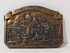 Belt buckle California mission