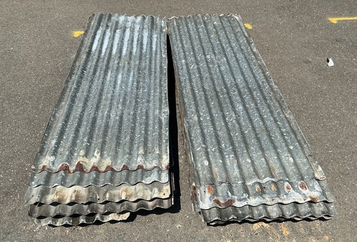Corrugated roof sheet used - 1),