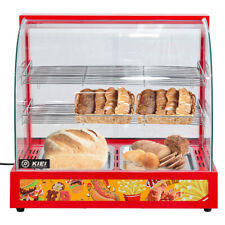 Commercial Food Warmer Display Cabinet Heated Pizza/Pastry/Hot Food Storage Case