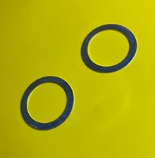 BSA FORK TOP NUT WASHERS x2