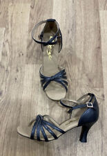 CAPEZIO LADIES LATIN DANCE SHOES  BLACK US 5 UK 2/2.5 BRAND NEW