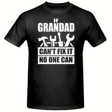 Grandad Fix It t shirt, men's