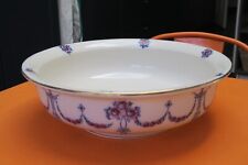 Large vintage ceramic bowl, Losol Ware "Kensington" design, 46cm dia x 15cm D