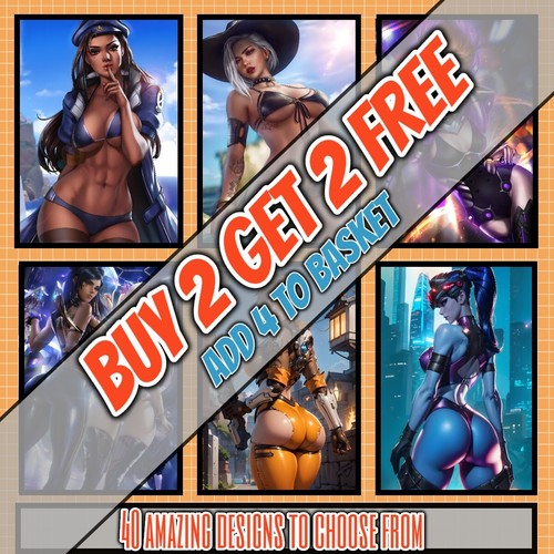 Overwatch video game posters - game,