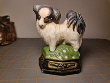 Pomeranian dog door stop - , wedge