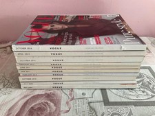 VOGUE fashion magazines - Lot of 10 issues (V1)