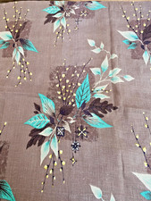 1950s  100% Cotton Barkcloth