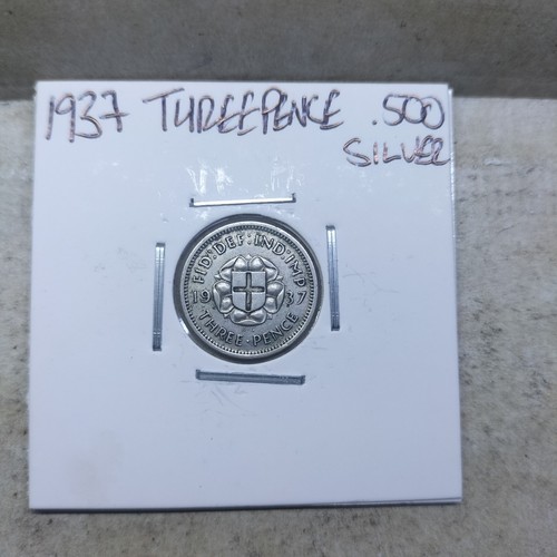 1937 threepence king - 1937, 3p