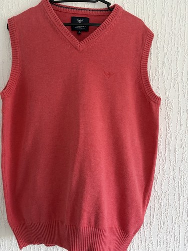 Mens morley coral pink knit - morley,