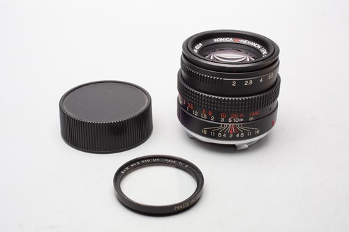 Konica hexanon 50mm t - f2, t*