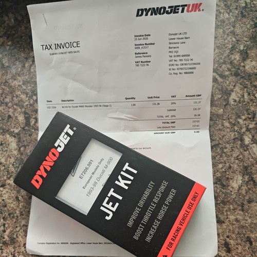 Dynojet ducati m900 1993 1998 - ducati, 1993-1998