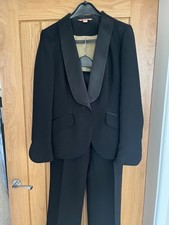 ladies black Monsoon tuxedo