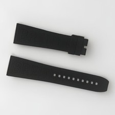 BREITLING 24MM Diver Pro Black Rubber Strap  (No Buckle)