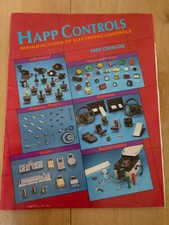 Happ Controls 1993 Catalogue for Arcade / Amusement / Pinball Machine Parts 