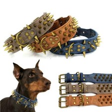 Cool Dog Collar Spiked Studded