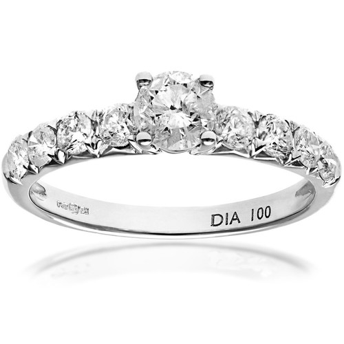 18ct white gold jewelco - 18ct, london