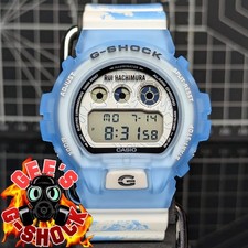 Casio G-Shock DW-6900 Blue White Mountain Theme Rui Hachimura (LA Lakers) 2022