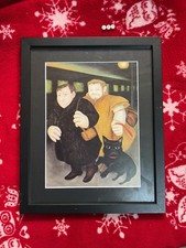 BERYL COOK  , Vintage Art Gallery Print  - Unique Gift , OOAK RARE DELUXE FRAMED