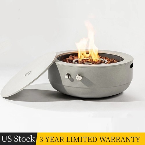 Propane gas fire - 24", bowl
