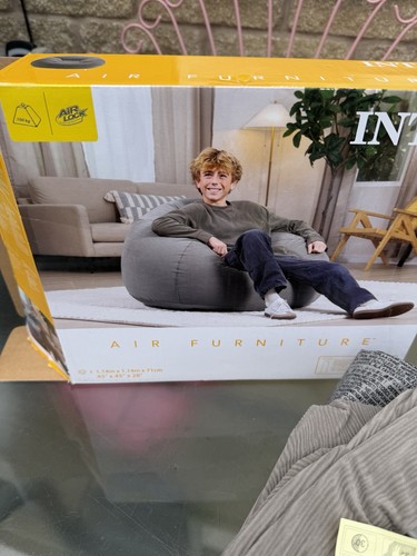 Intex beanless bag - intex, grey