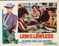 Law of The Lawless - Dale Robertson.  DVD-R / DVD.