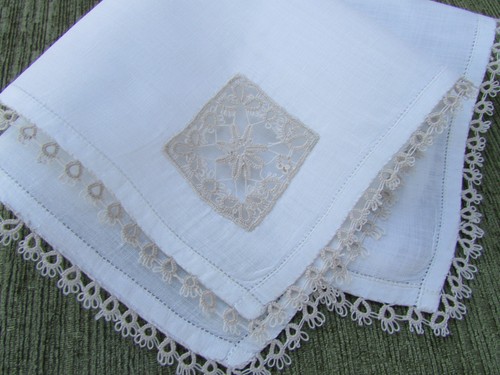 Vintage handkerchief hankie - vintage,