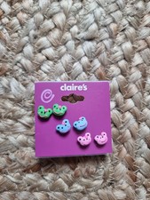 Claire accessories frog stud - claire's,