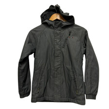 Vans Grey Hooded Coat Jacket S