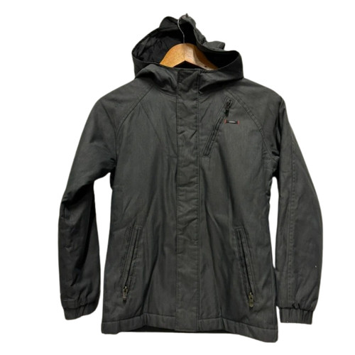 Vans grey hooded coat jacket - grey,