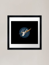 Sax Space Vintage Framed Art