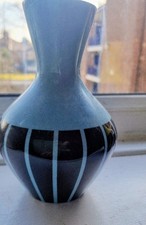 Vintage Ceramic Bue and bkack