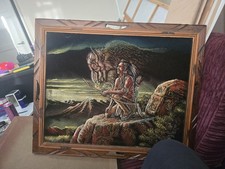 Vintage native american indian - native,