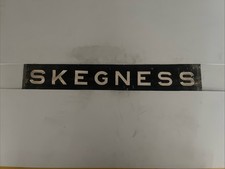 SKEGNESS -  X1 Lincolnshire 1960s Bus Destination Blind 30” Gift
