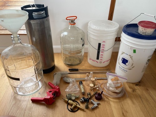 Home brewing equipment - brewing,